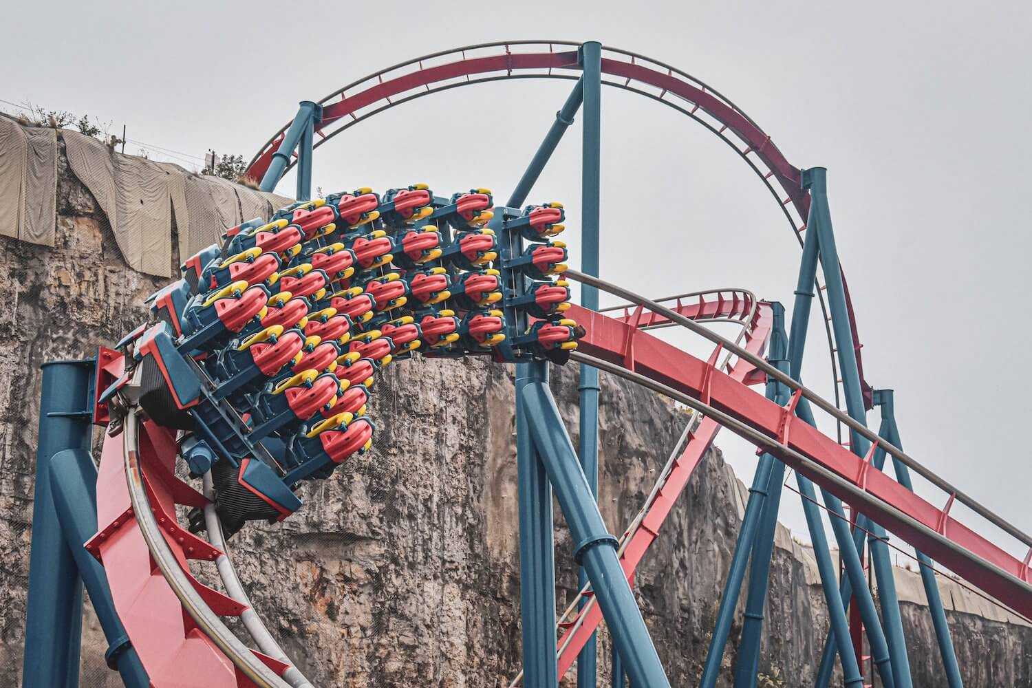 Six Flags Fiesta Texas roller coaster